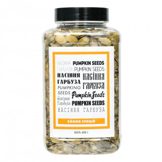 Pumpkin seeds cleaned, 600 g