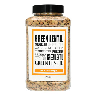 Green lentils, 850 g