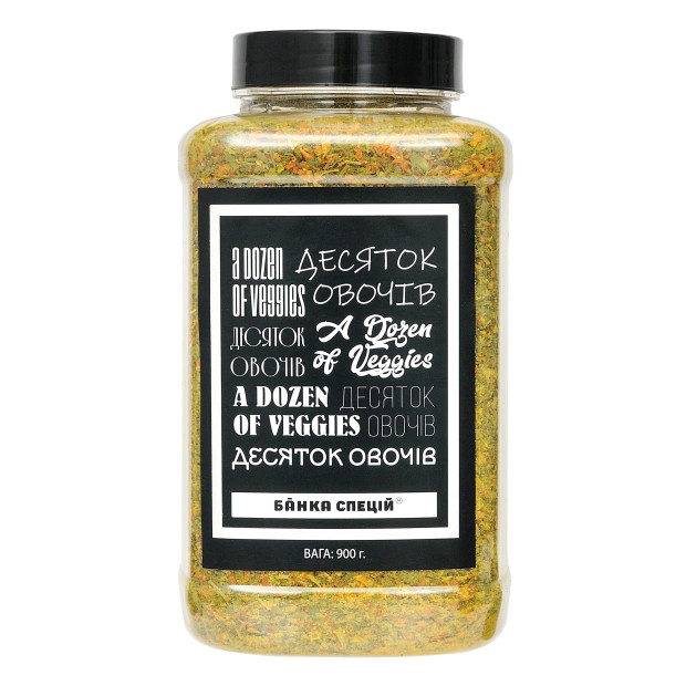 Mixture of spices Dozen vegetables, 900 g