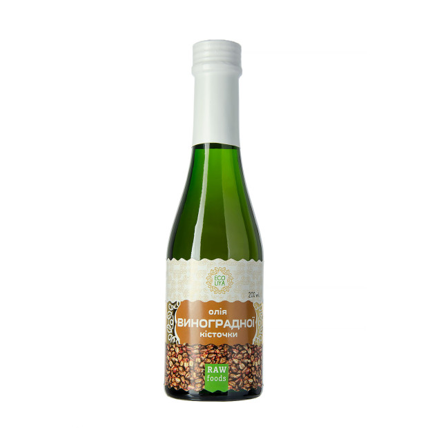 Grape seed oil, 200 ml