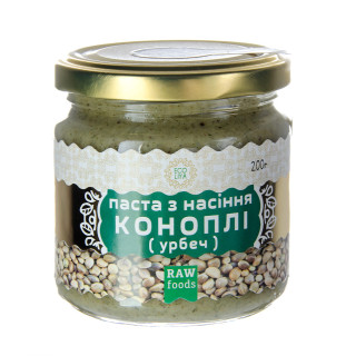 Паста из семян конопли, 200 гр
