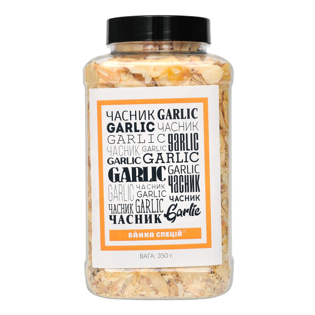 Chopped garlic, 350 g