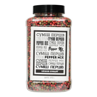A mixture of peppers and peas, 470 g