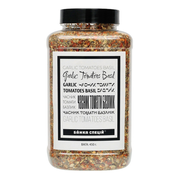 Seasoning Garlic, tomatoes, basil, 450 g