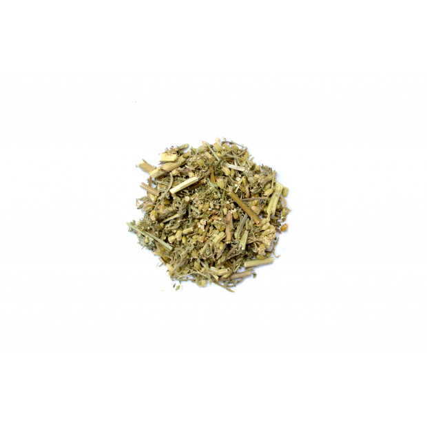 Yarrow is dried