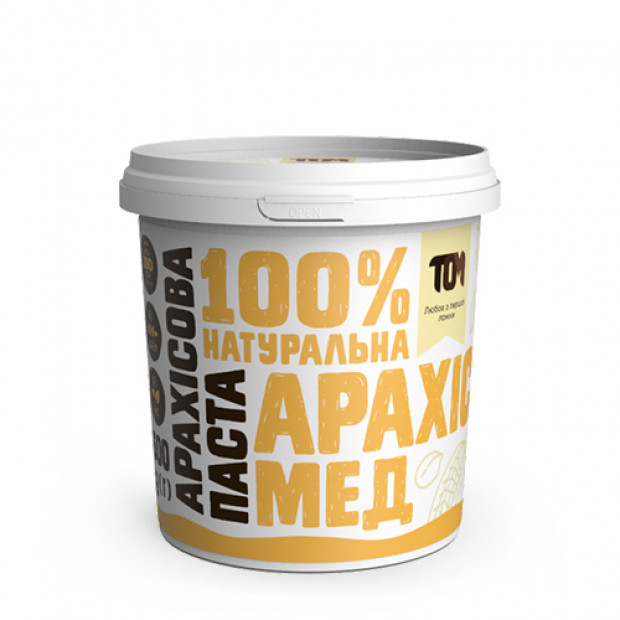 Peanut paste with honey, 500 gr