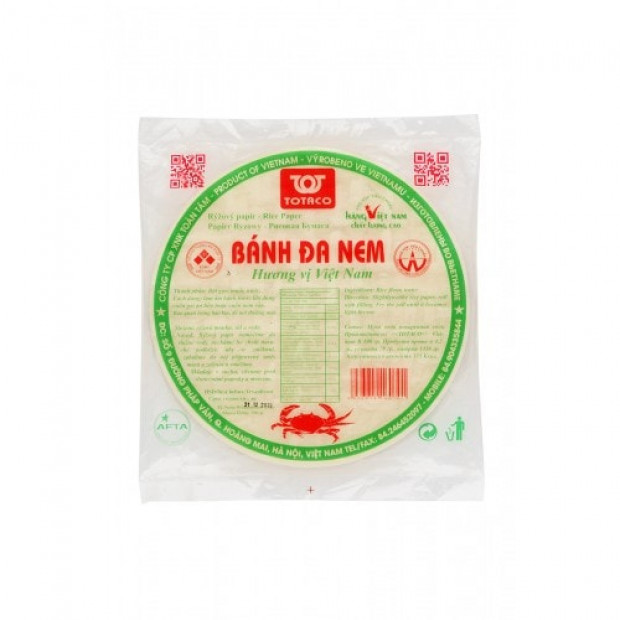 Rice paper round, pcs