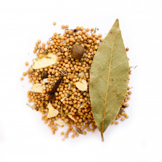 A mixture of spices for canning